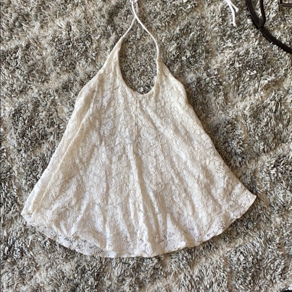Poetry lace halter